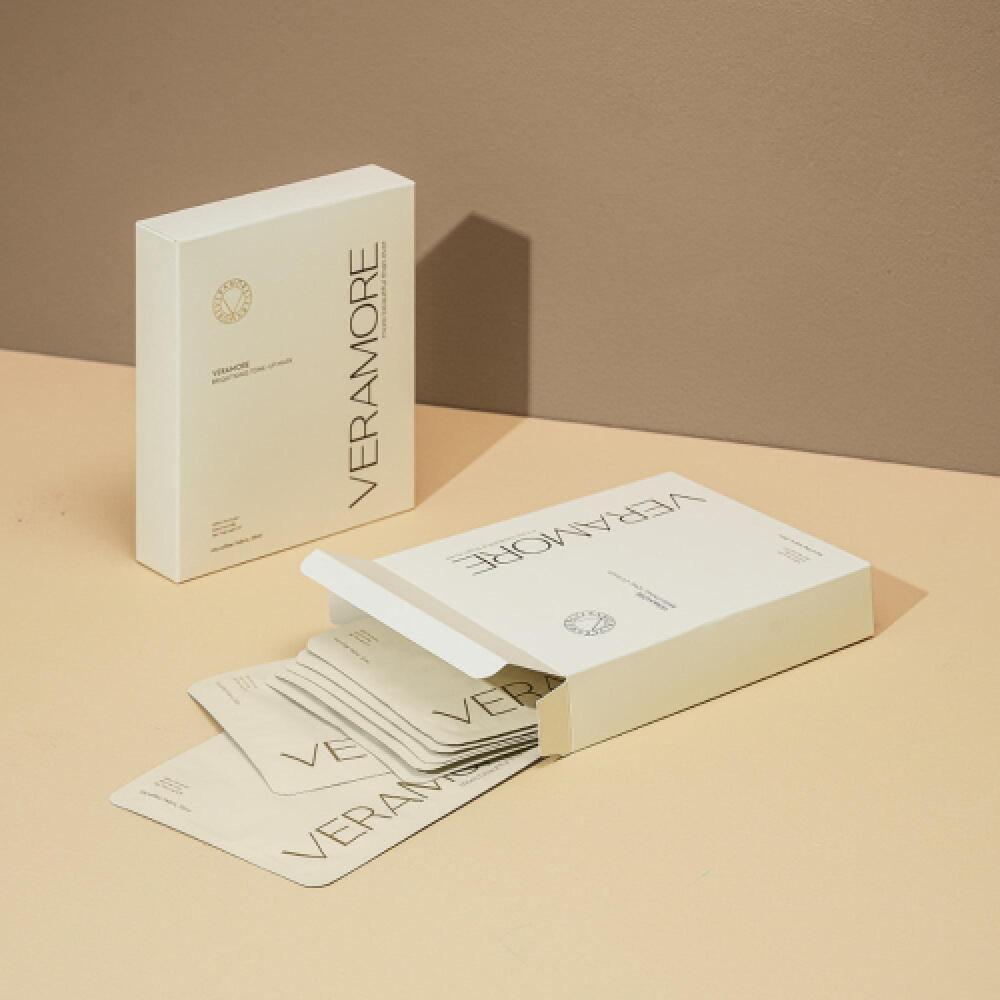 Veramore Brightening Tone Up Mask Pack 25ml 5 Sheets