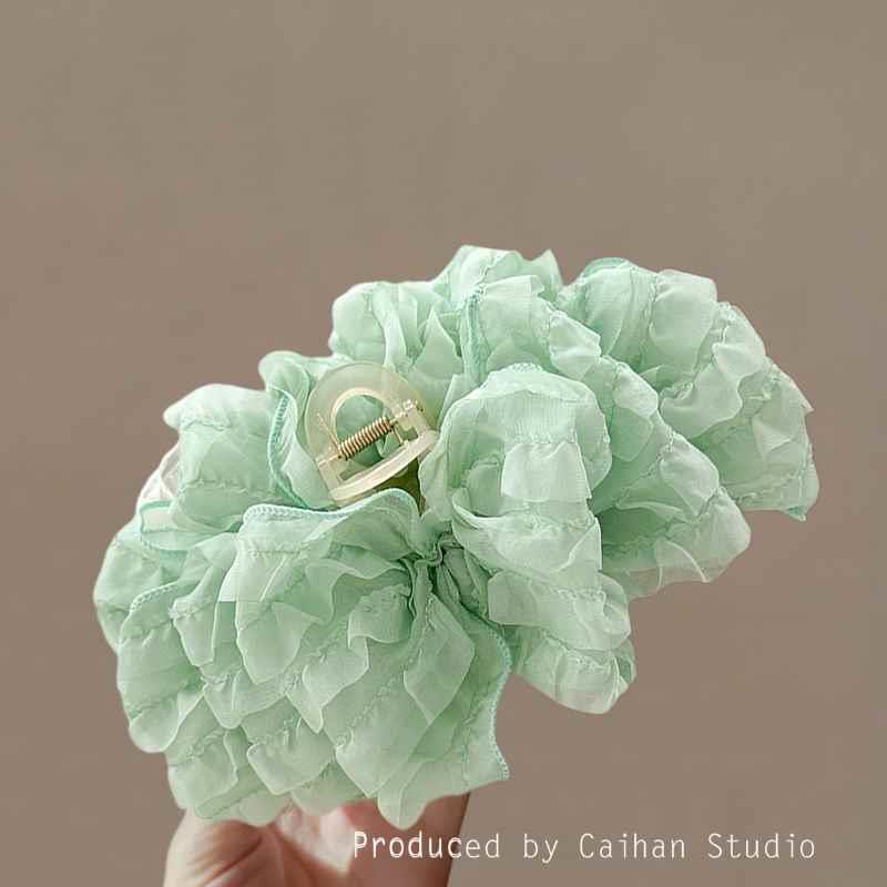 Cloud Bubble Extra Large Bow Hair Clip - High-End 2025 Claw for Women