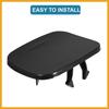 Car Rear Bumper Tow Hook Cover for Volvo S60 2011-2018 39802591 30795029 Towing Eye Cap Trailer Cap Black Replacement