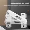 2Pcs Flip Safety Door Lock 90/180 Degree Sliding Door Locks Privacy Door Bolt Lock for Outdoor, Garage, Window