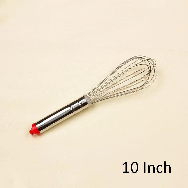 

10/12/16/18/20 Inch Manual Egg Beater Mixer Stainless Steel Balloon Wire Whisk Kitchen Baking Tool Milk Cream Butter Whisk Mixer