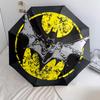 Motivo di Batman, ombrello pieghevole automatico, design portatile e pieghevole, 8 stecche, un regalo di Natale o di compleanno.