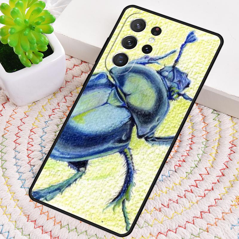 

Чехол для телефона с изображением навозного жука для Samsung Galaxy note 10 pro S26 Ultra S23 S24 FE S25 S21 S22 PLUS ударопрочный Galaxy S21 FE 5G