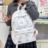 Schoolbag New Kitty Printed Backpack Female Korean Version Ins Style Cute Less Japanese Cartoon Hello Kitty Large Capacity Backpack