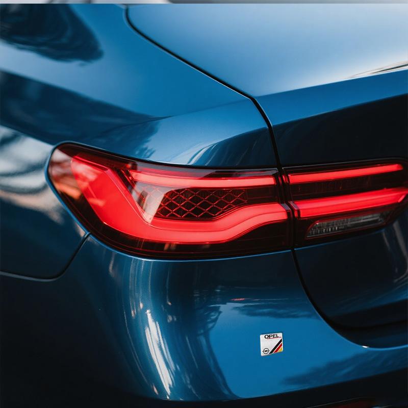 Aluminum car parts stickers can be freely pasted on the car body For Opel Insignia Astra Antara Meriva Zafira H G Corsa