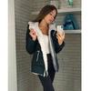 Fashion Winter Thicken Coats Fashion Women Long Sleeve Warm Jacket Outerwear Zipper Coat