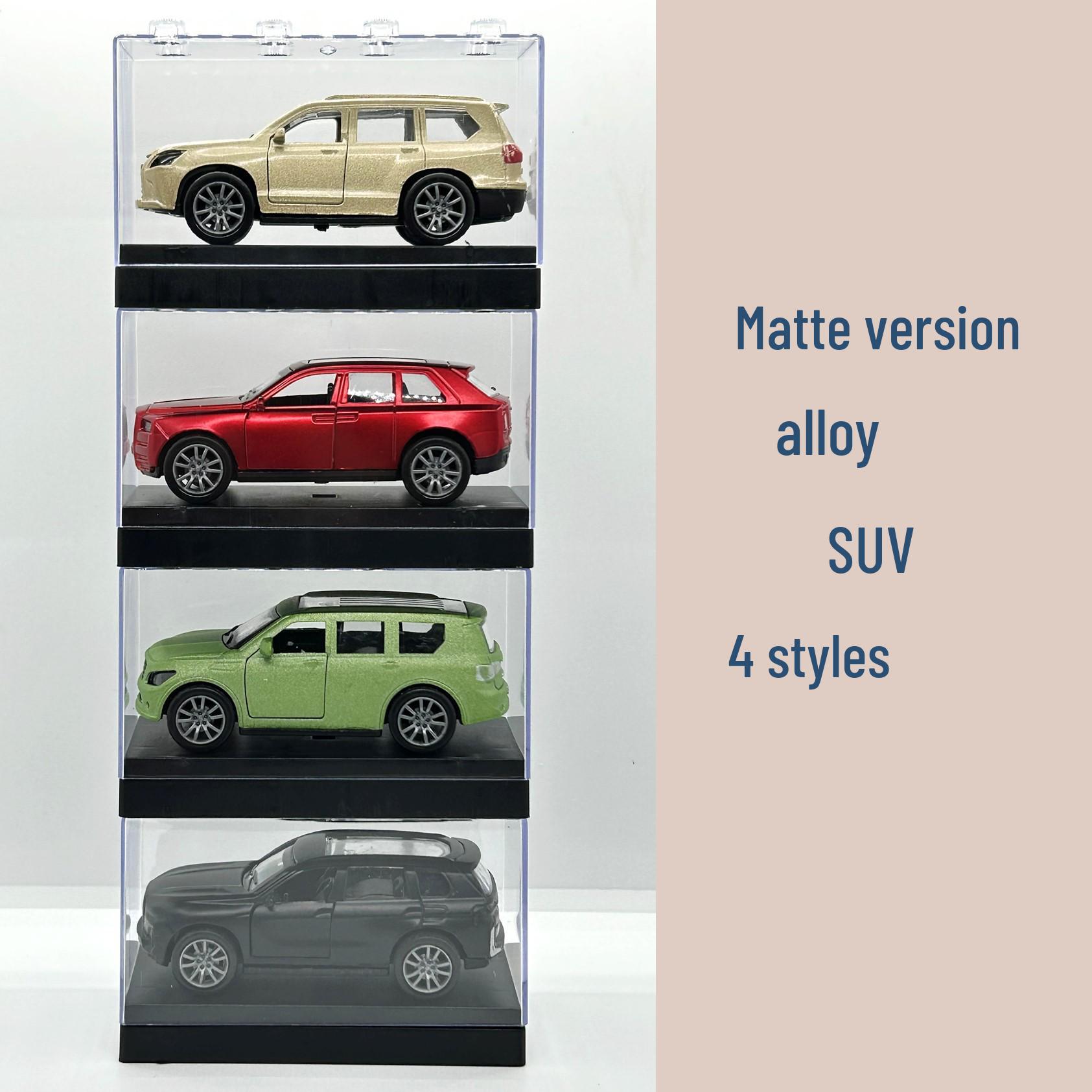 

1:64 Модель машинки из сплава динозавра с витриной - Коллекционная маленькая машинка для мальчиков