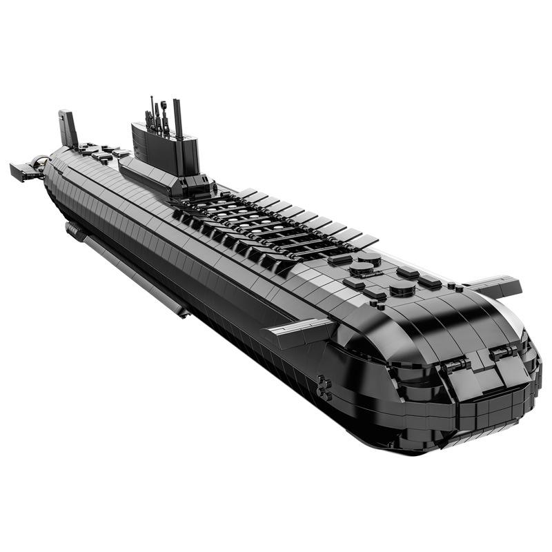 Penrose Type 941 Nuclear Submarine Model Building Blocks - Military Toy for Boys