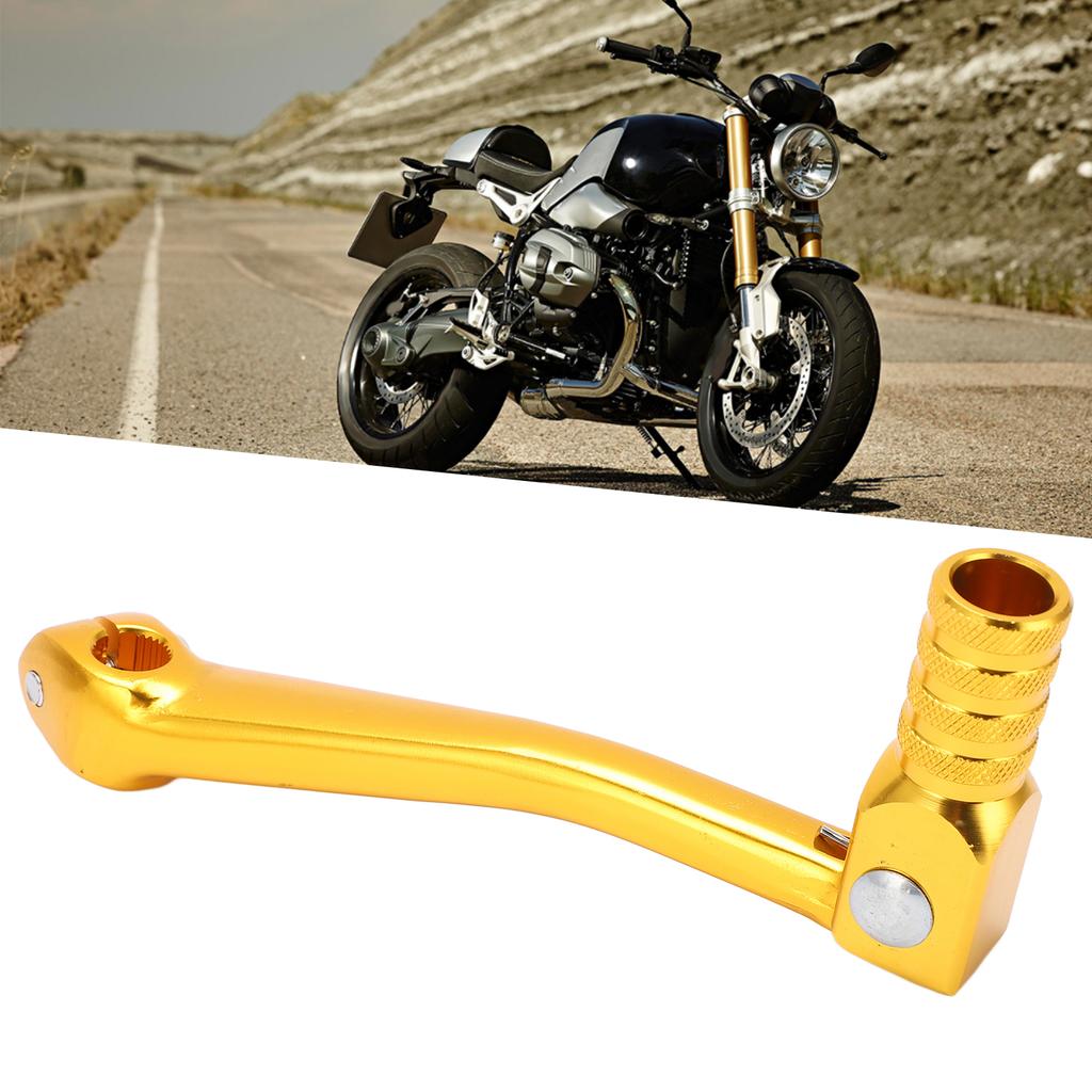 Motorcycle Kick Starter Lever Pedal Sensitive CNC Aluminium Universal Motorbike Accessory