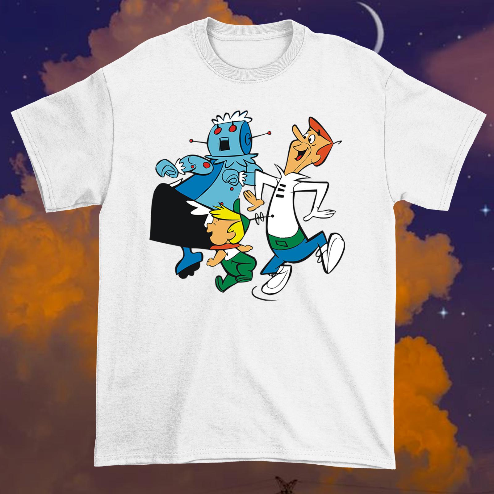 The Jetsons Cartoon T-shirt Unisex Cotton Classic Tee All size S-5Xl Unisex T-Shirt L