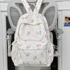 Schoolbag schoolbag female college student backpack 1011 new Korean version large capacity casual versatile cute junior high school backpack female