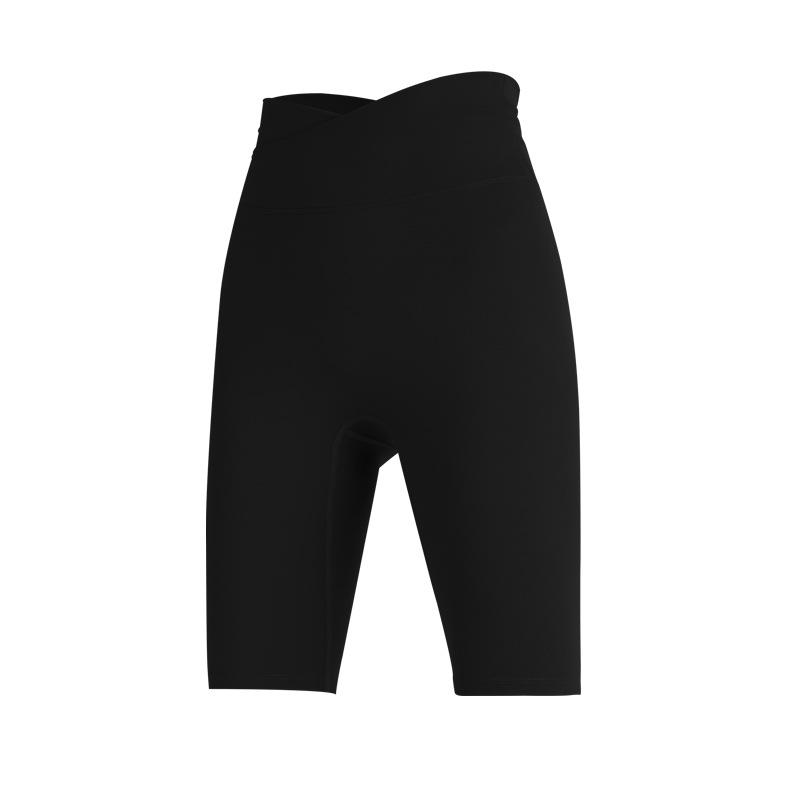 Hip Lifting Sports Shorts Women's High-waisted Skinny Quick-drying Yoga Trousers Bottoming Running Fitness Cycling Trousers