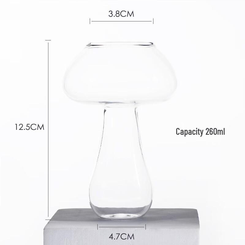Mushroom Cocktail Glass