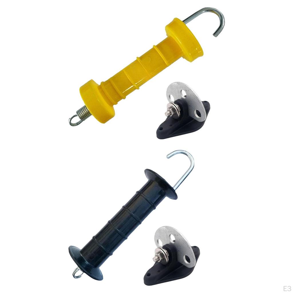 Electric Fence Gate Handle And Anchor Kit for Easy Setup in Livestock Areas