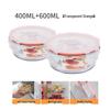 Camellia Round Glass Food Storage Container Set