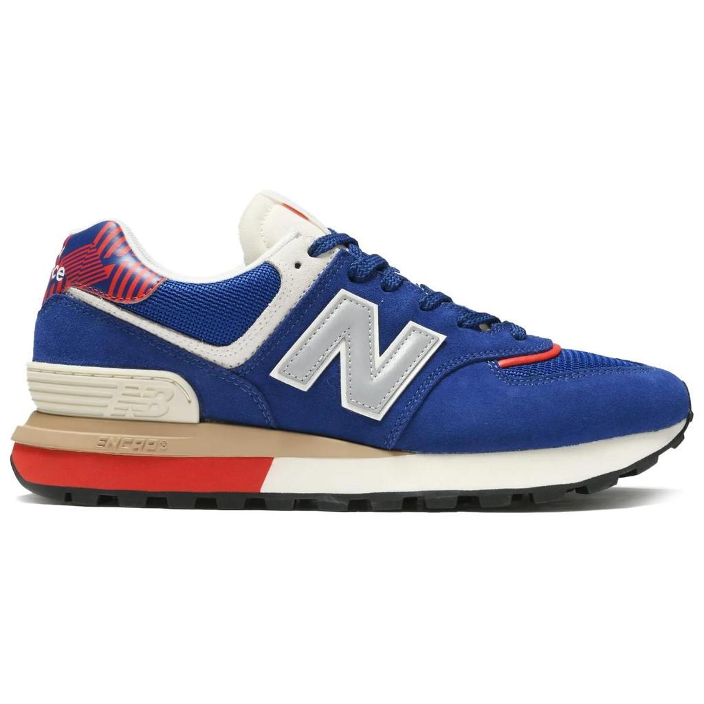 New Balance Nb 574 Comfortable Versatile Low Top Running Shoes Unisex Sneakers Blue White U574LGFT