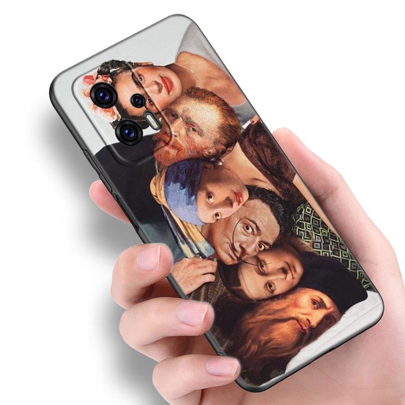 Art Painting Of God Phone Case For Xiaomi POCO F2 F3 M2 M3 M4 X3 X4 Pro NFC F4 GT 5G F1 X2 C3 C31 C40 M5S Soft TPU Black Cover