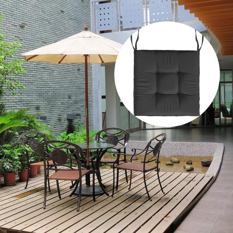 45x45cm Thickened Chair Cushions Breathable Polyester Seat Pad NonSlip Indoor Outdoor Use for Patioes Sofa Tatamis Mats
