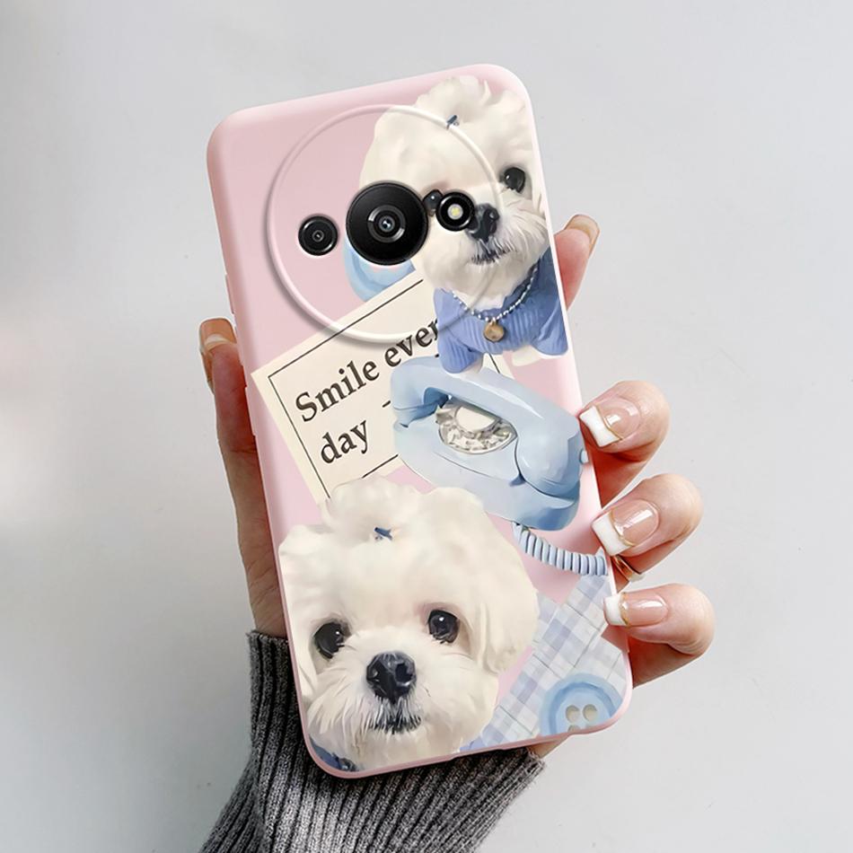 Astronaut Case For Xiaomi Redmi A3 Phone Case Etui Redmi A3 global version Cover Soft Silicone Redmi A3 A 3 RedmiA3 Funda Pouch