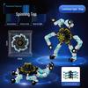 Deformable Luminous Gyro Toy for Kids - Educational Stress-Relief Mechanical Spinner