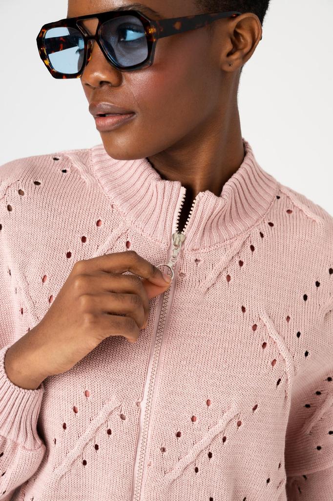 Blash Powder Pink Women's Cardigan 36/38