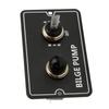 Bilge Pump Switch Aluminum Rocker Toggle Switch Manual Auto for Boat Marine 12 24V 15A LED Indicator