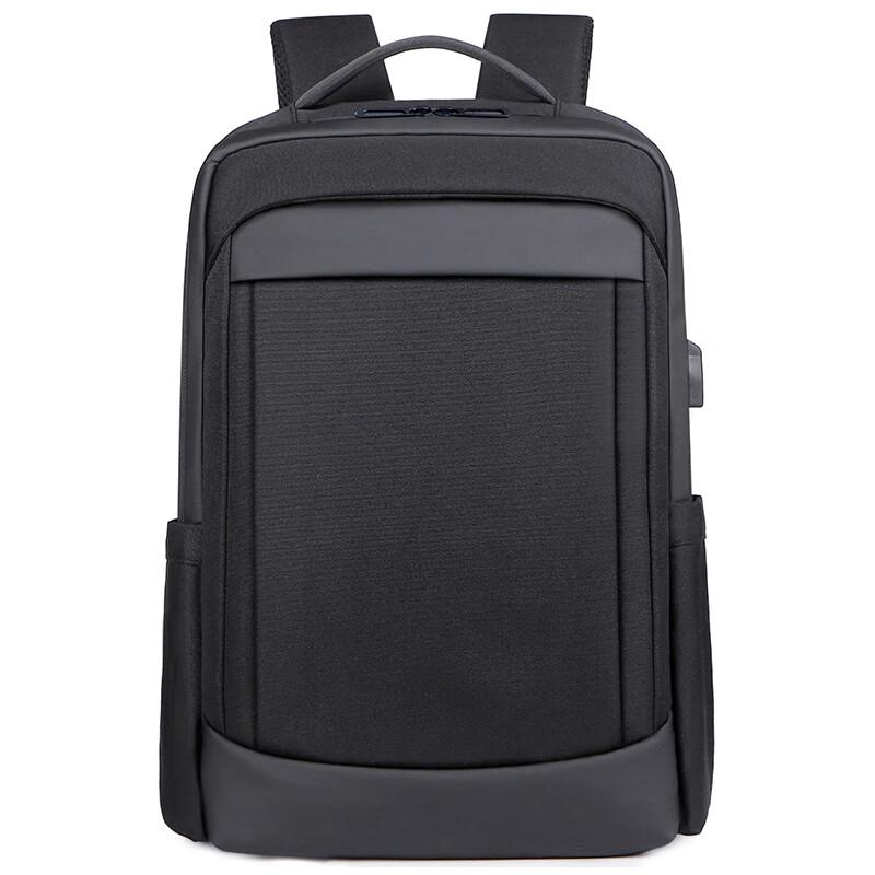 

Li Shen Business Men s Backpack with Side Pockets 33-44L