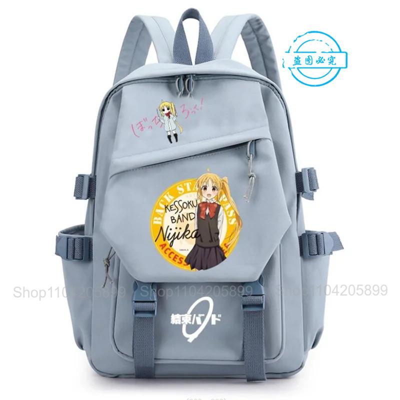 Anime JOJO Jonathan Joestar Golden Experience Daily Pack School Carrier with USB Port Laptop Compartment for Boys Girls Outing Bag