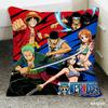 One Piece Pillow Cover Anime Fan Favorite Character Print Decorative Pillowcase for Bedroom Living Room and Anime Enthusiasts
