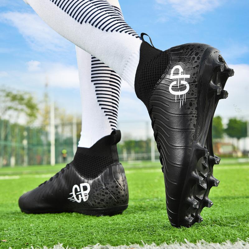 33-45 Kinder/ Jugendliche Große Größe Hoch Lange Nägel Fußballtrainings-Sneakers Herren- und Damen-Fußballschuhe