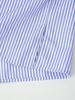 2025 Spring Women's Fashion: European & American Style Embroidered Striped Shirt