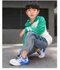 2025 Kids' Sneakers: White Non-Slip Breathable Shoes with Rotating Buckle for Boys and Girls
