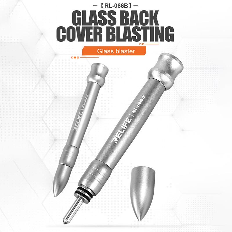 

RL-066B Phone Glass Back Cover Blasting Pen Cellphone Rear Cover Lens Module Disassembly Tool Type A