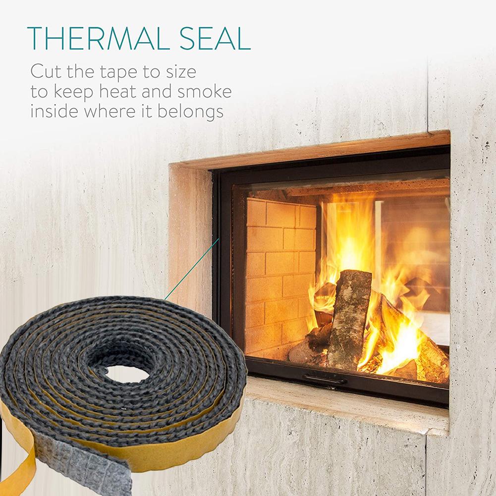 Stove Rope Sealing Strip 18mmx3mm Chimney Door Seals