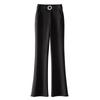 Women's High-Waisted Slimming Flare Pants - Spring 2025 New Style Micro-Flare Drape Petite Horseshoe Pants
