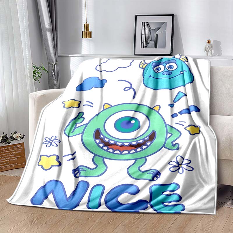 Various Styles and Sizes Toy Stories Cartoon Print Soft Blanket Bedroom Living Room Sofa Office Nap Camping Travel Shawl Blanket