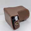 PU Leather Camera Bag Case For Nikon J1 J2 Full Body Protective Cover With Strap
