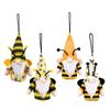Adorable Bee Day Plush Doll With Antenna And Glow Feature For Festive Decor
