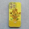 Retro Van Gogh Oil Painting Phone Case For iPhone 16 15 14 Plus 17 11 13 12 14 Pro MAX XR X Vintage Shockproof Cover Funda