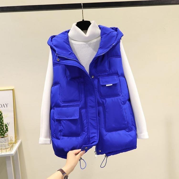 New Korean Loose Fashion Winter Women's Coat Vest Jacket Sleeveless Coat