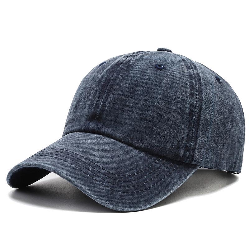 New Retro Washed Baseball Cap: Unisex, Face-Slimming, Versatile, Casual, Sun Protection, Autumn Hat