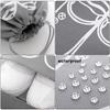 1/3/5PCS Waterproof Shoe Cover Thickened Non-Woven Dustproof Drawstring Storage Bag Clothing Travel Pouch Handbag Storage Bags