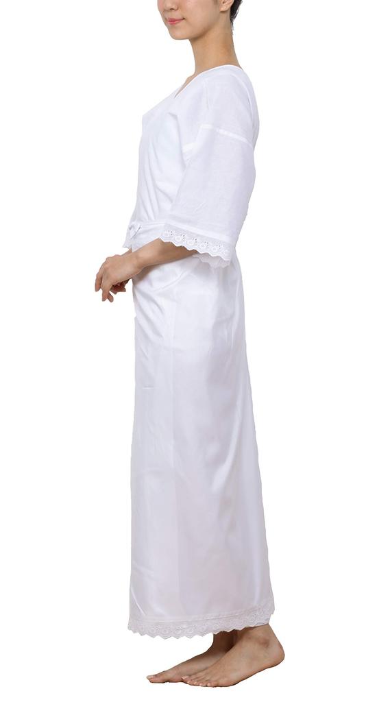 Washable Underwear Kimono Slip All Year Round 03 [KYOETSU] Women's (M)