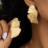 European and American Earrings Ins Wind Geometric Retro Jewelry High-end Niche Exaggerated Asymmetrical Women's Earrings