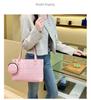 Women's 2025 Quilted Shoulder Bag Set - Trendy Korean Style, Large Capacity Handbag