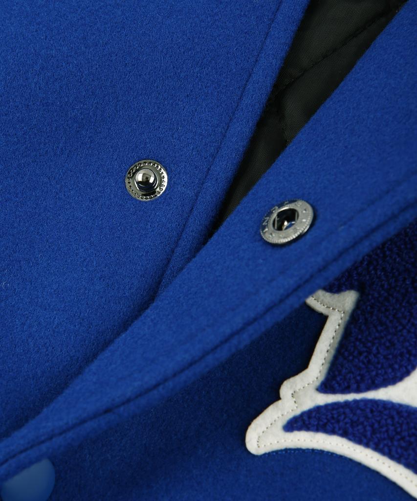 Raw Lab R Old School Heavy Varsity Jacket (Blue)