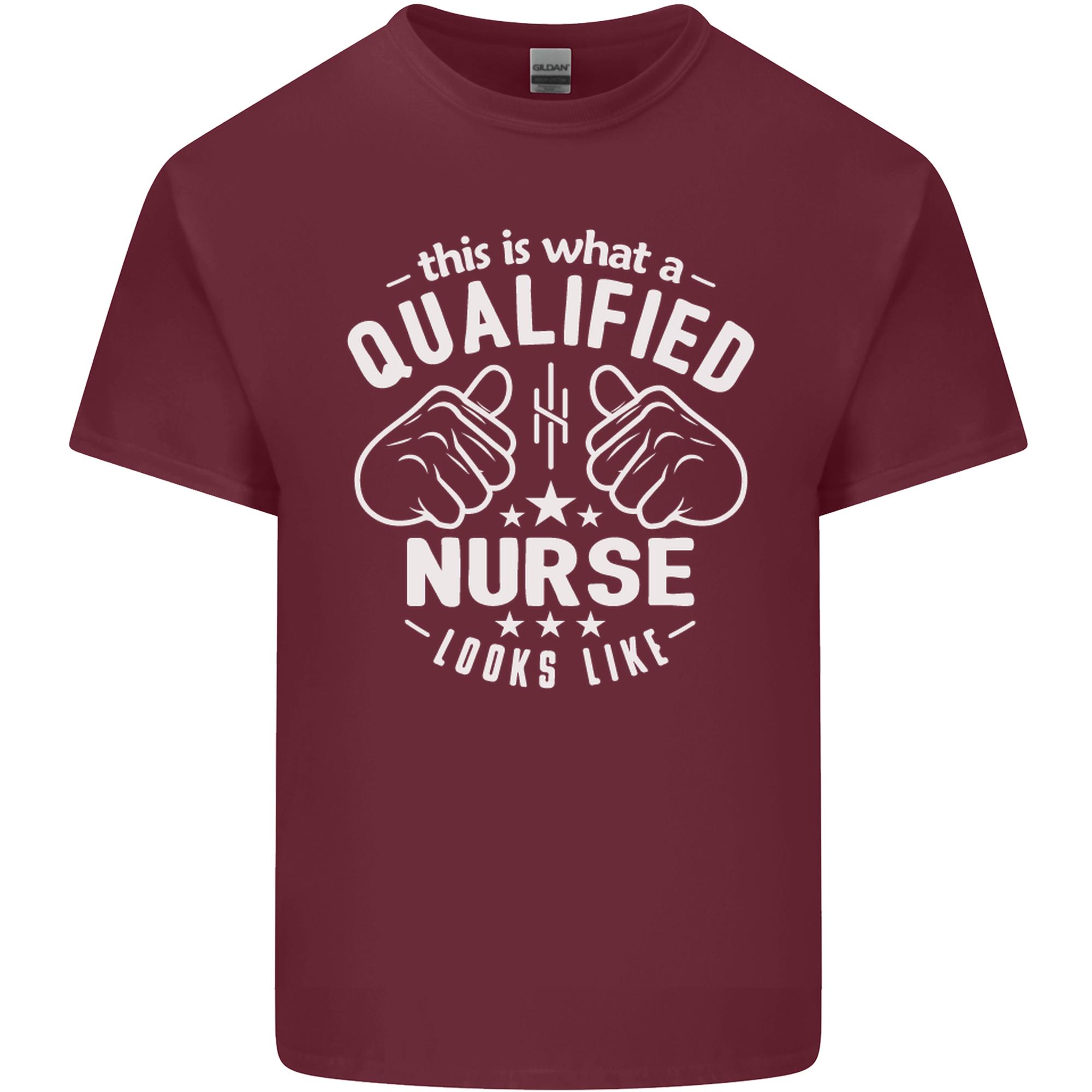 This Is What a Qualified Nurse Looks Like Unisexs Light Cotton TShirt S