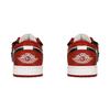 Jordan Air Jordan 1 Low Top Vintage Basketball Shoes Men's White Red DC0774-161(Team18-)