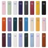 Support de téléphone adhésif compact en cuir - Pliable, Couleur unie, Ajustement universel