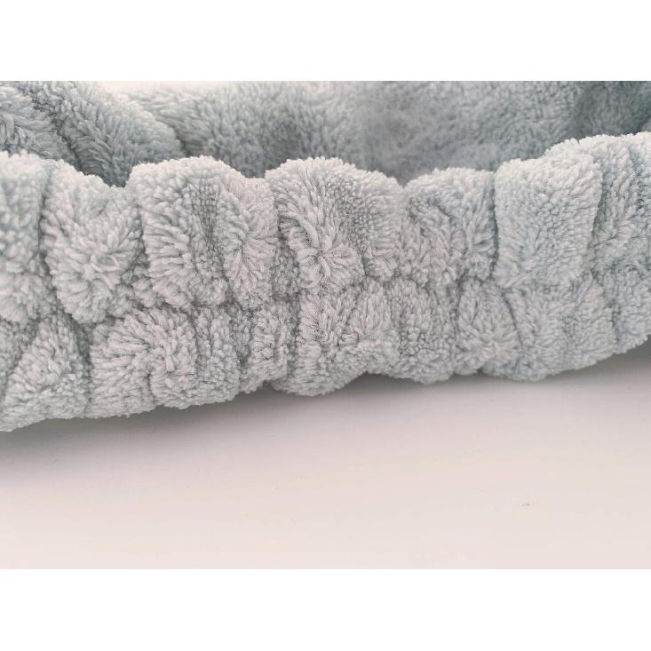 Headbands Knot Turban Headband Hair Band Elastic Plain Fashion Hair Accessories, Satin Hair Ties for Breakage Prevention (1 Hair Wraps and 6